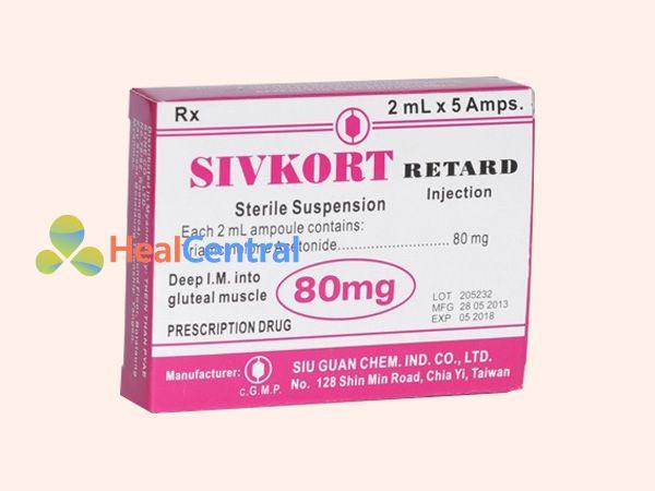 Tiêm đặc trị sẹo lồi SivKort Retard