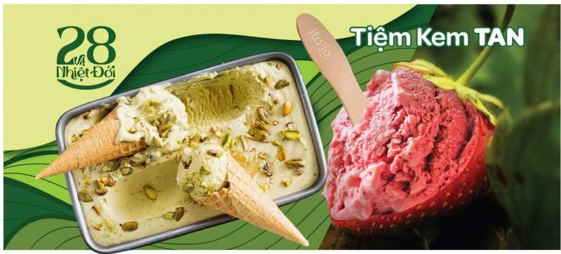 Tiệm Kem TAN – Điểm Hẹn Gelato & Không Gian Trải Nghiệm Dành Cho Giới Trẻ Sài Gòn