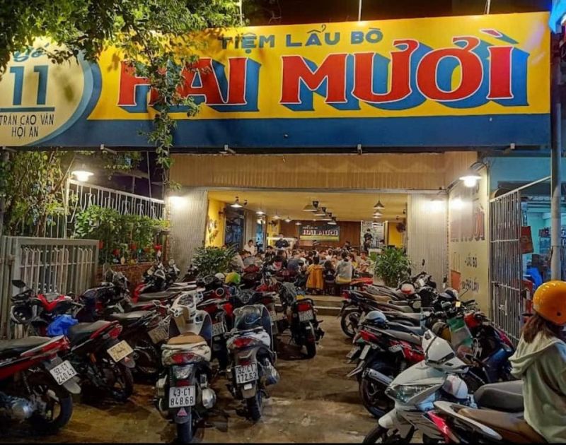 Tiệm Lẩu Bò Hai Mười