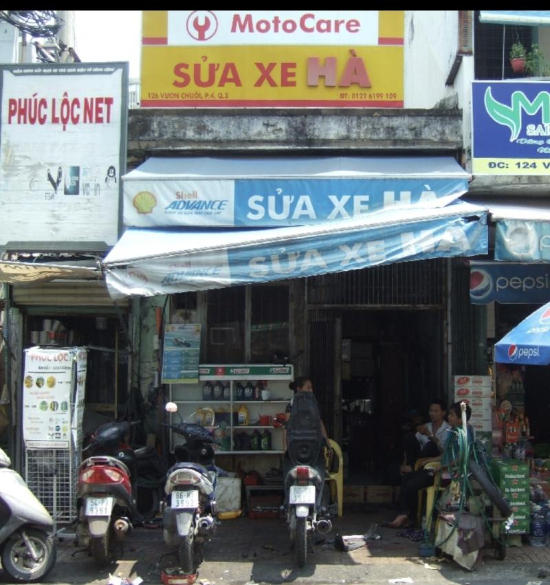 Tiệm Sửa xe Hà