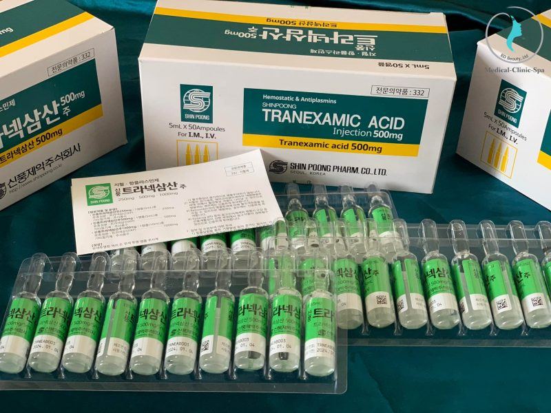 Tiêm trị nám Tranexamic Acid 500mg