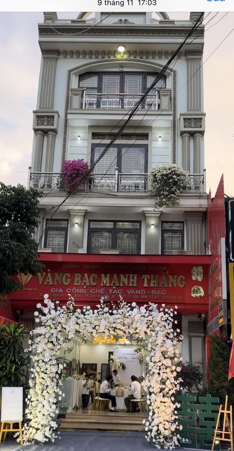 Tiệm vàng bạc Mạnh Thắng