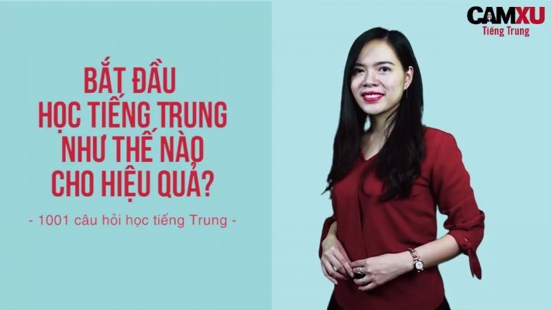Cô giáo Nguyễn Thanh Cầm - Giám đốc TT tiếng Trung Cầm Xu tại Hà Nội - Một trong những giáo viên tiếng Trung nổi tiếng nhất Việt Nam
