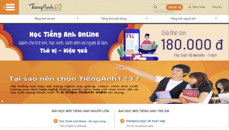 Tienganh123.com