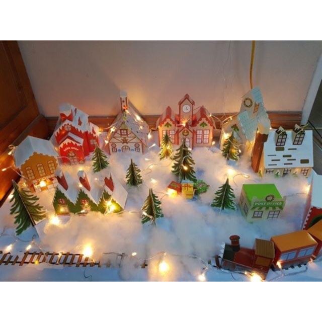 Tiểu cảnh “Ngôi làng Giáng sinh”