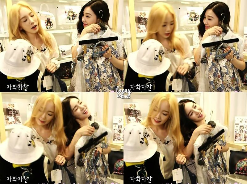 Tình bạn thân thiết của Tae Yeon và Tiffany