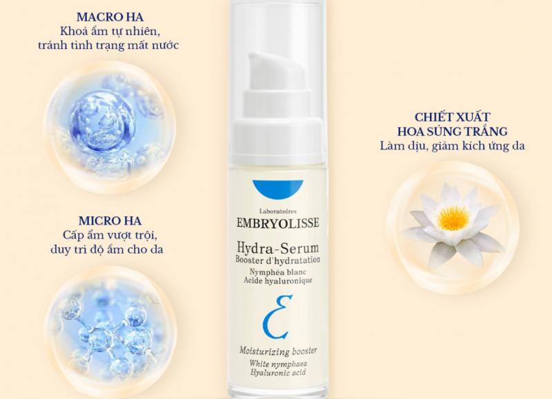 Tinh chất cấp ẩm đa tầng Embryolisse Hydra Serum