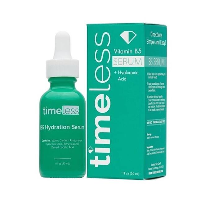 Tinh chất cấp nước, phục hồi Timeless Vitamin B5 + Hyaluronic Acid