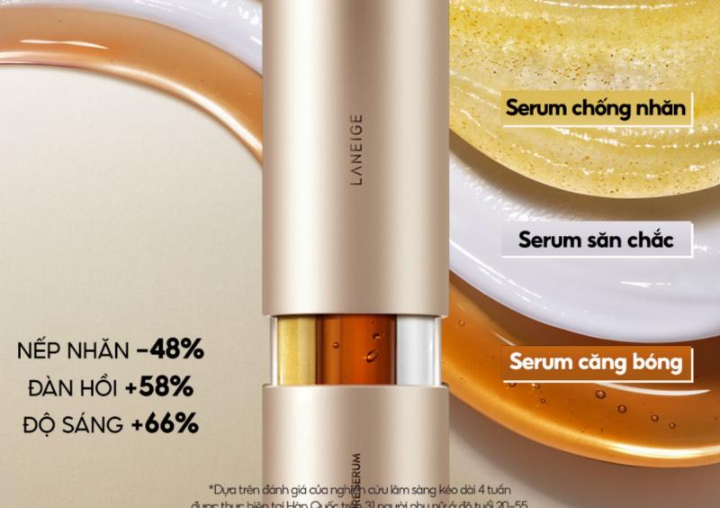 Tinh chất chống lão hóa Laneige Serum Perfect Renew 3X Signature