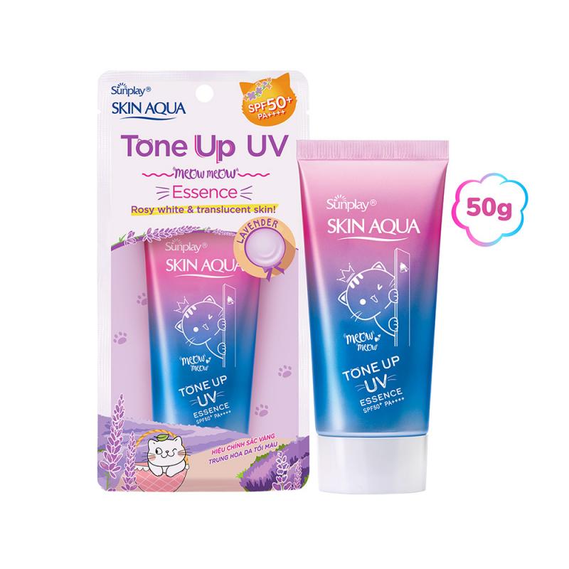 Tinh chất chống nắng Sunplay Skin Aqua Tone Up UV Essemce với SPF50+ PA++++