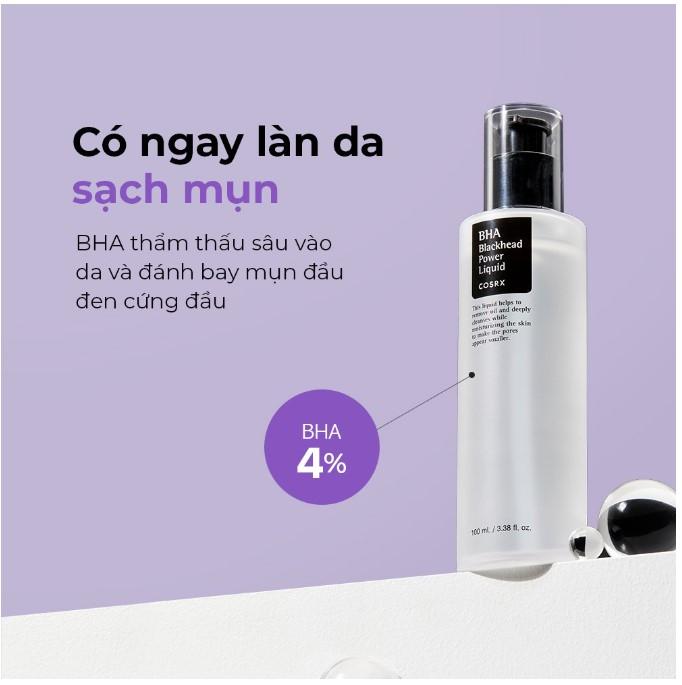 Nước cân bằng COSRX BHA Blackhead Power Liquid