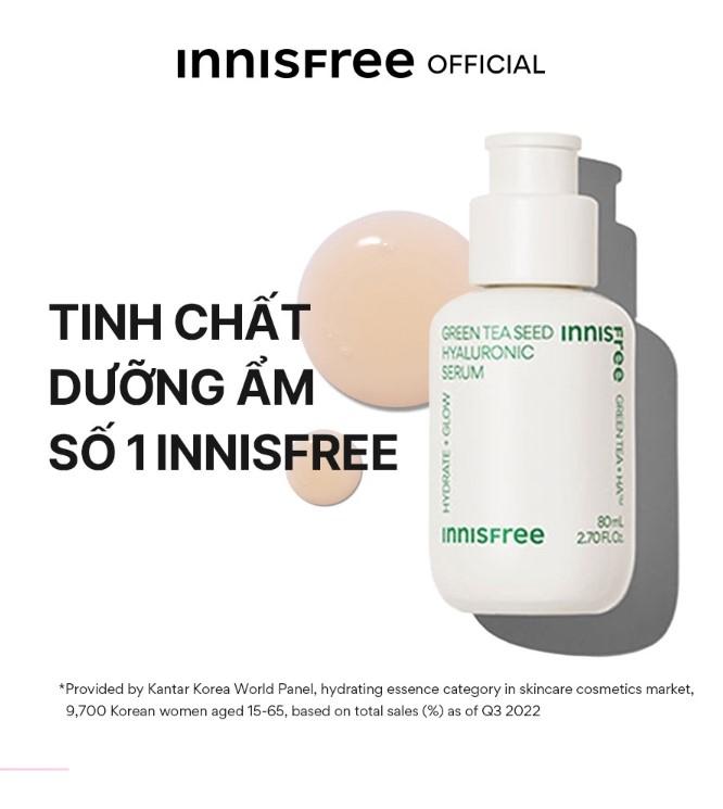 Tinh chất dưỡng ẩm Innisfree Green Tea Seed Serum