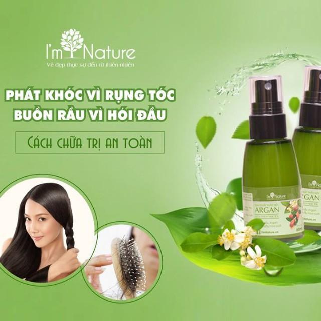 Tinh chất dưỡng tóc Argan I'm Nature