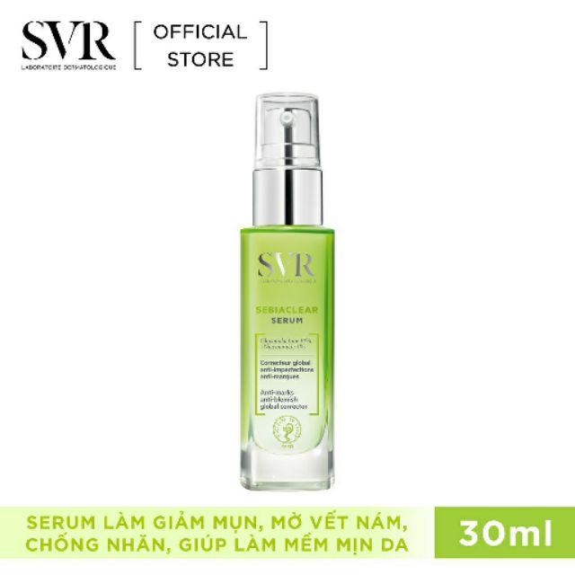 Tinh chất giảm mụn, thâm mụn SVR Sebiaclear Serum