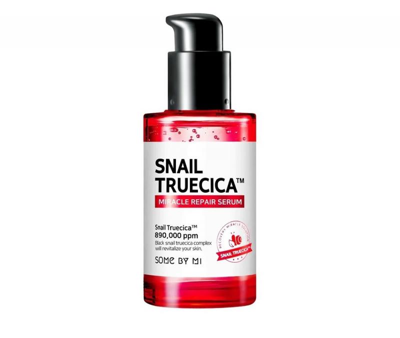 Tinh chất giảm sẹo lõm, sẹo mụn Some By Mi Snail Truecica Miracle Repair Serum