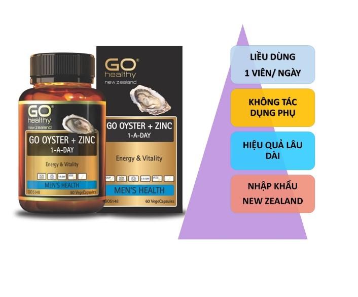 Tinh chất hàu Go Healthy ﻿Oyster + Zinc