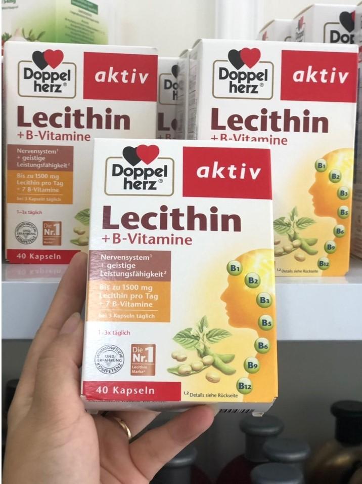 Tinh chất mầm đậu nành của Đức Doppelherz Lecithin + vitamin B