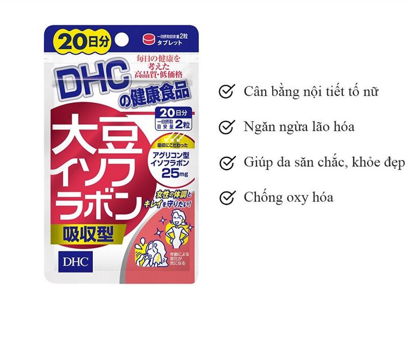 Tinh chất mầm đậu nành DHC