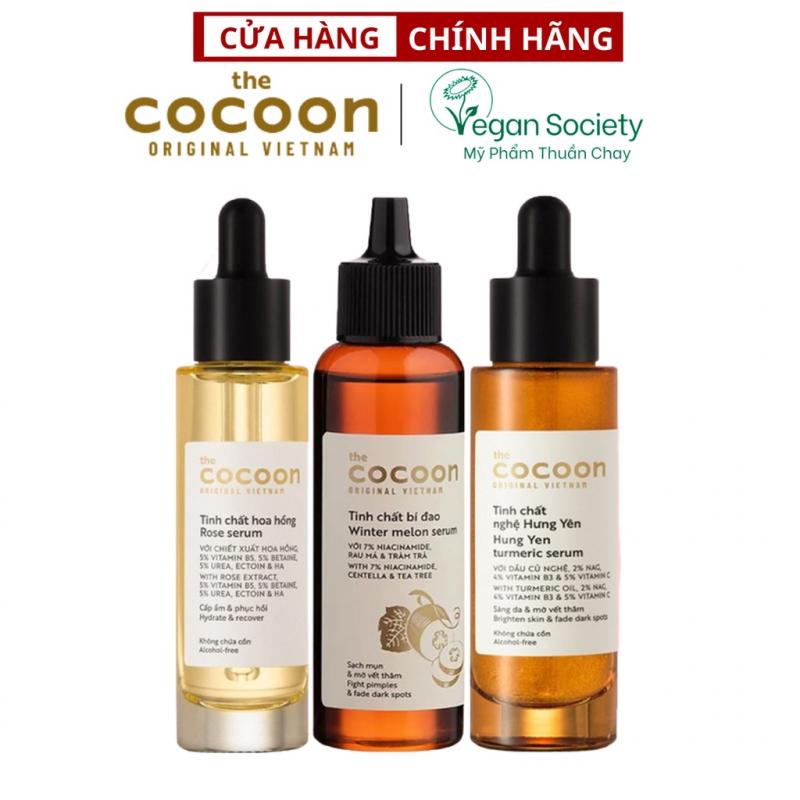 Tinh chất serum Cocoon giúp giảm mụn, làm sáng da, mờ thâm và cấp nước 70ml