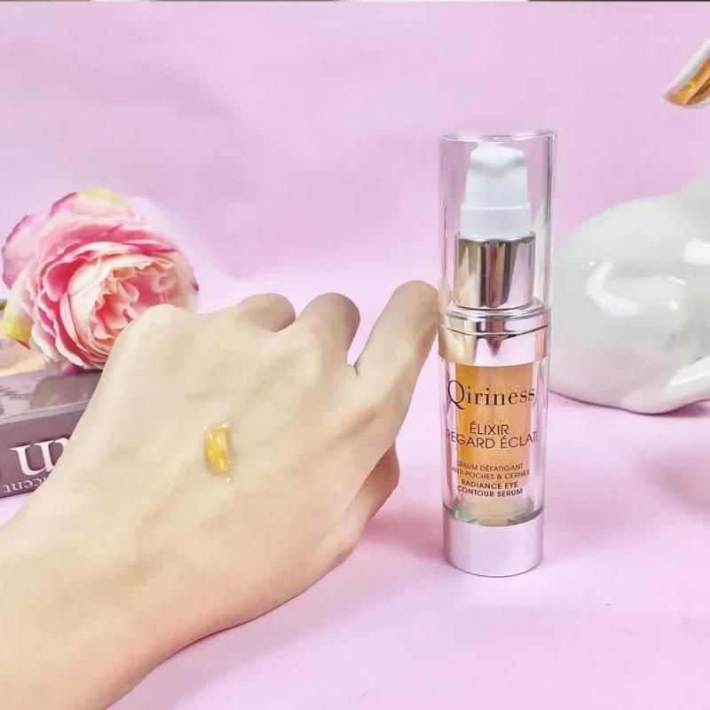 Tinh chất serum mắt giảm quầng thâm và bọng mắt Qiriness Radiance Eye Contour Serum