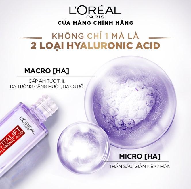 Tinh chất siêu cấp ẩm L'Oreal Paris Revitalift Pure Hyaluronic Acid 1.5%