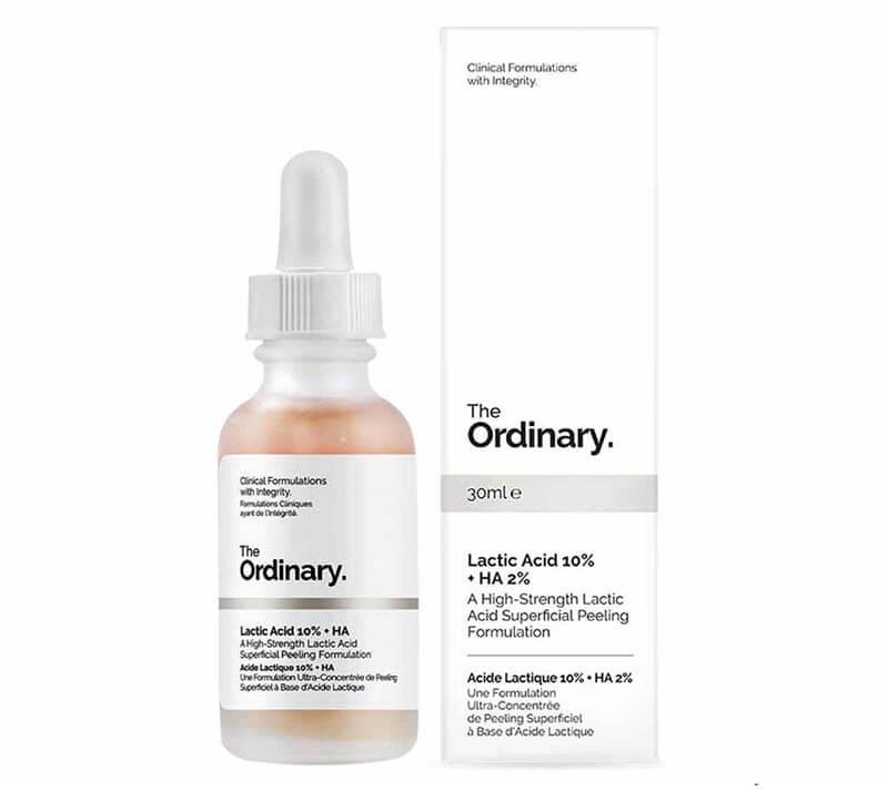 Tinh chất tẩy tế bào chết & cấp nước The Ordinary Lactic Acid + HA 2%