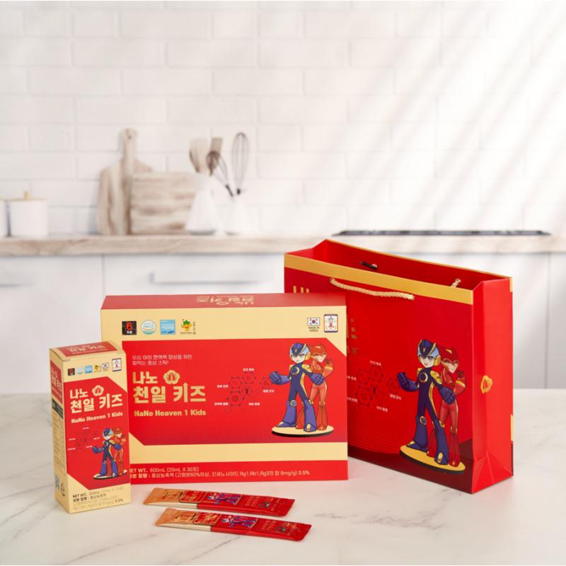 Tinh chất thiên sâm trẻ em Korean Red Ginseng Nano Heaven 1 Kids