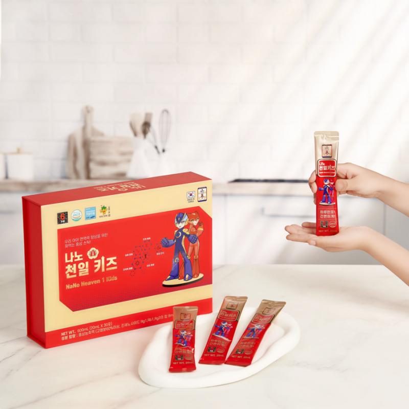 Tinh chất thiên sâm trẻ em Korean Red Ginseng Nano Heaven 1 Kids