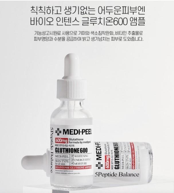 Serum Gluthione 600 White Ampoule Medi Peel