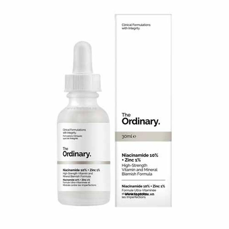 Tinh chất trị mụn và giảm thâmThe Ordinary Niacinamide 10% + Zinc 1%