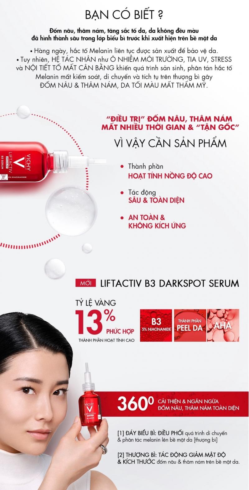 Tinh chất Vichy Liftactiv B3 Dark Spots 30ml