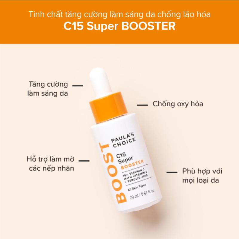 Tinh chất Vitamin C làm sáng da, chống lão hóa chứa Paula's Choice C15 Super 20ml