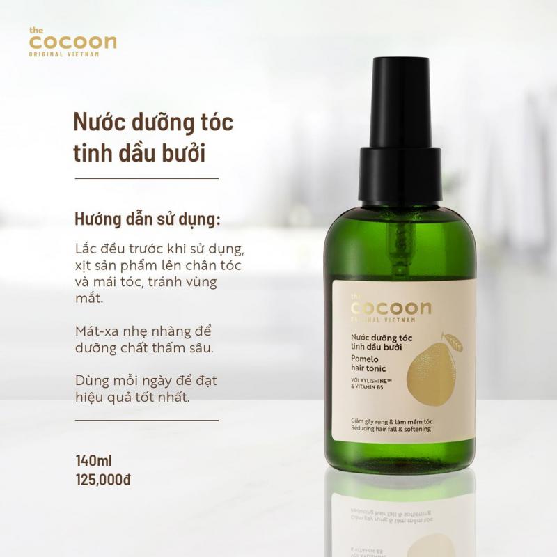 Nước dưỡng tóc tinh dầu bưởi ﻿Cocoon