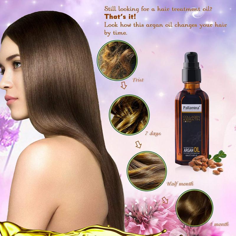 Tinh dầu dưỡng tóc Pallamina Argan Oil