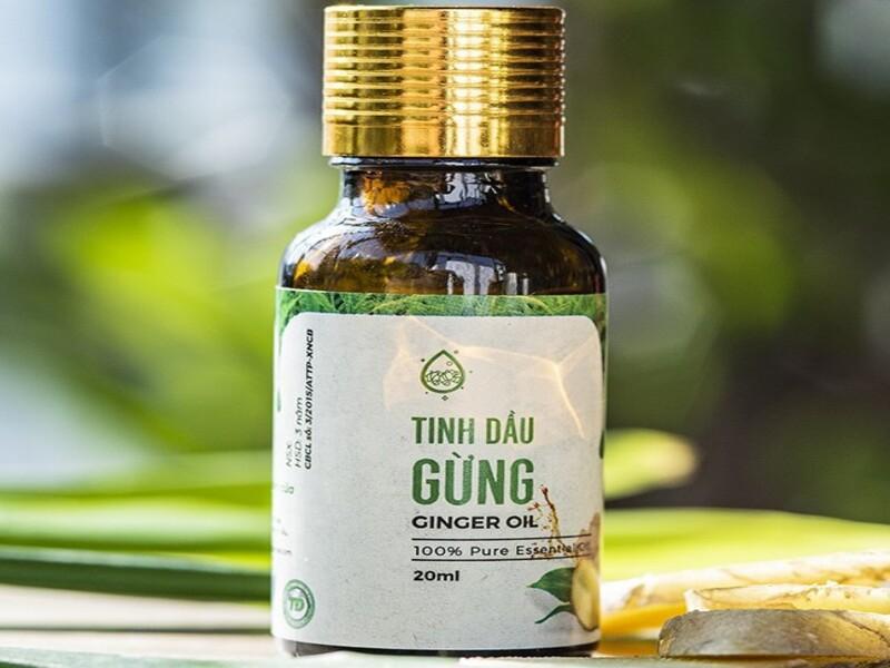 Tinh dầu gừng Trí Đức