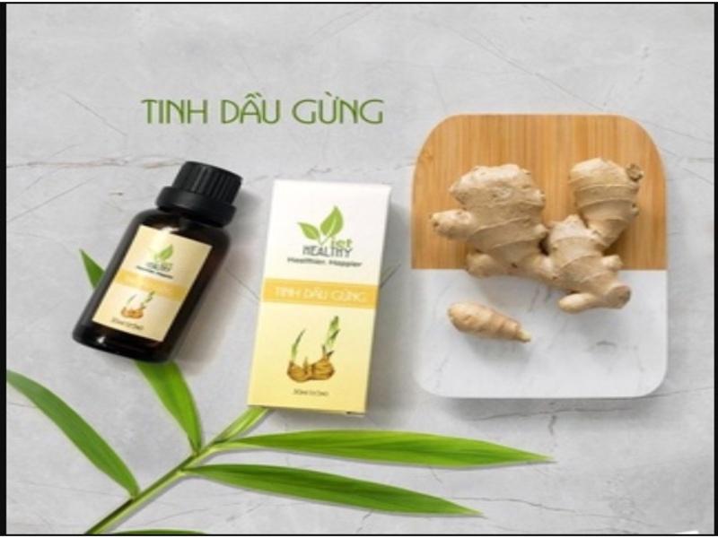 Tinh dầu gừng Viethealthy