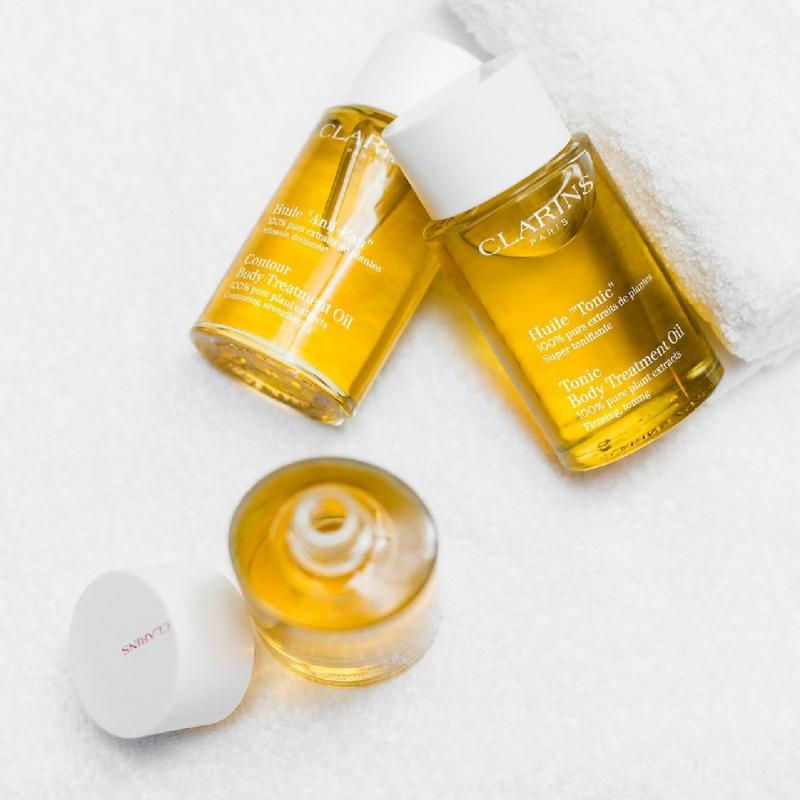 Tinh dầu massage săn chắc da toàn thân Clarins Contour Body Treatment Oil