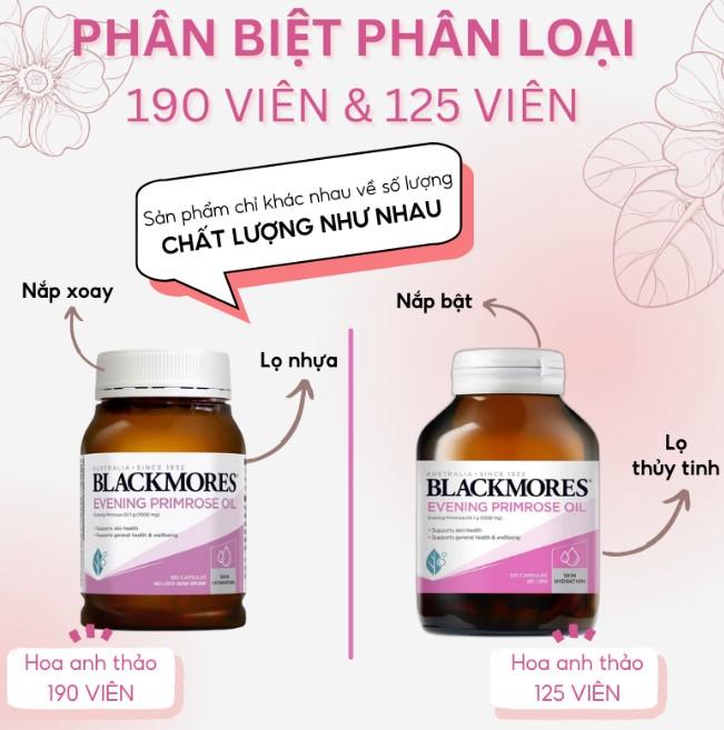 Tinh dầu hoa anh thảo Blackmores Evening Primrose Oil