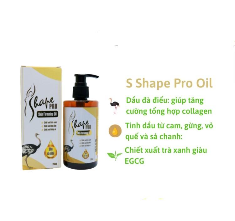 Tinh dầu massage giảm mỡ Mediworld S Shape Firmming Oil