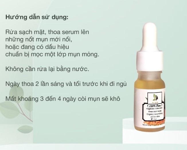 Tinh dầu nghệ nguyên chất Cỏ Lành