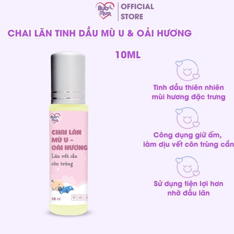 Tinh dầu tràm gió giữ ấm cho bé BuB&MuM