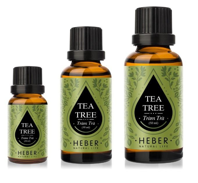 Tinh dầu tràm trà Tea Tree Heber Natural Life