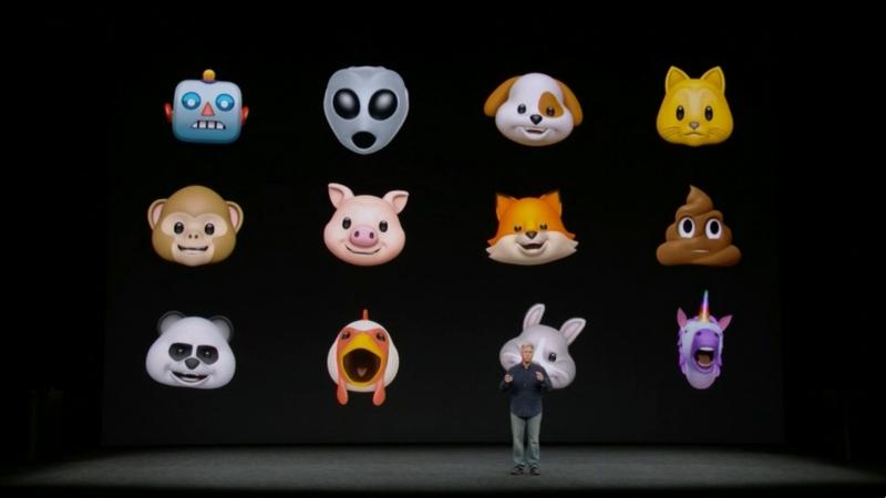 Tính năng Animoji được thử nghiệm trên iphone x