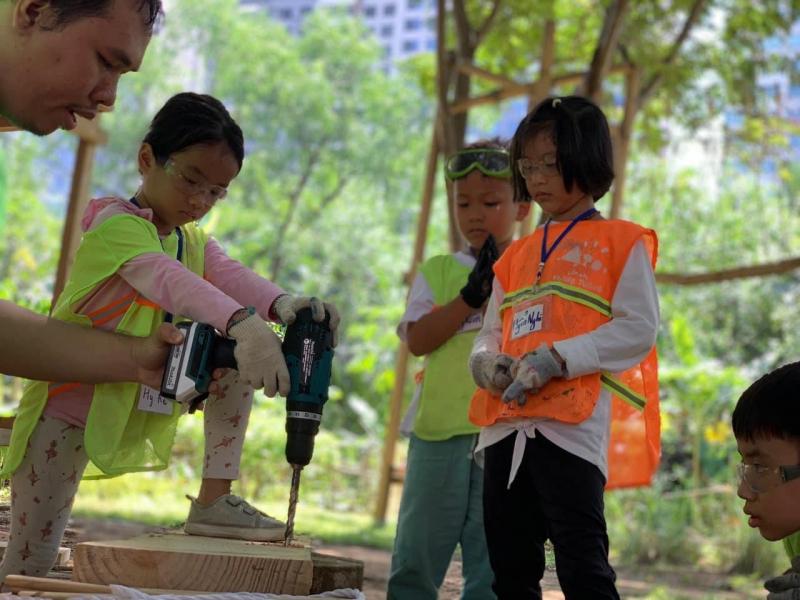 Workshop làm mộc tại Tinker Play