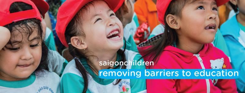 Tổ chức từ thiện Saigon Children’s Charity nơi hỗ trợ trẻ em khó khăn được đến trường