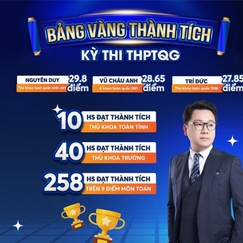 Toán thầy Đạt - chuyên luyện thi Đại Học 10,11,12