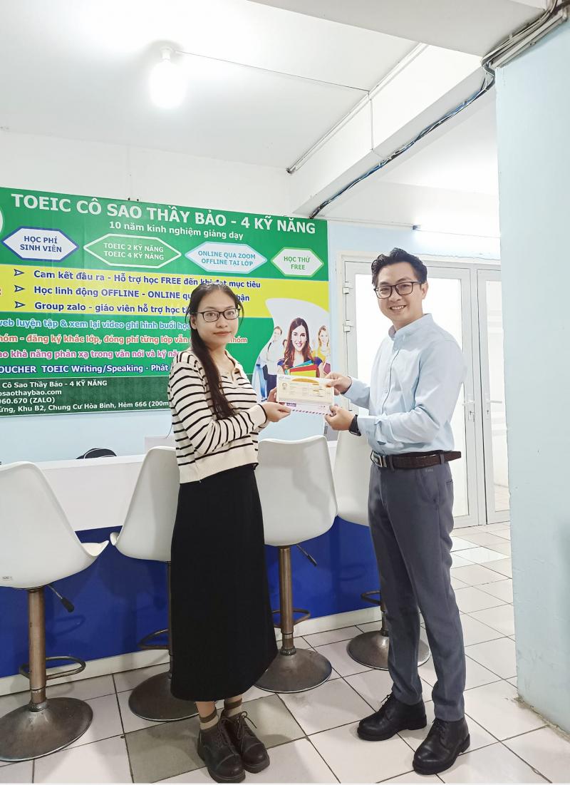 TOEIC Cô Sao Thầy Bảo