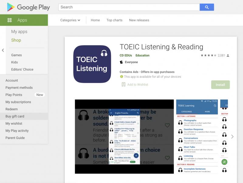 TOEIC Listening & Reading