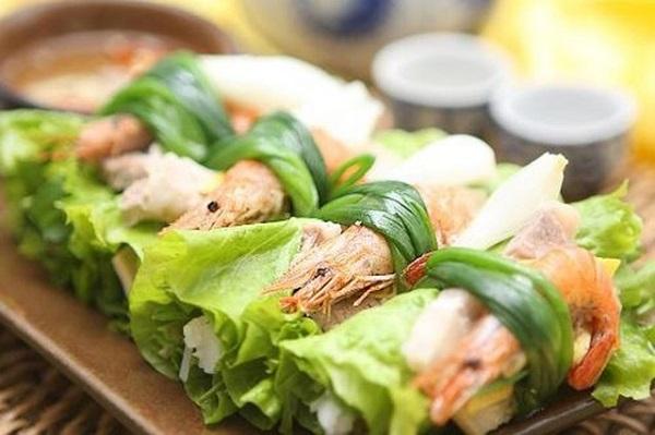 Đến Thái Nguyên nhất định phải thử tôm cuốn Thừa Lâm