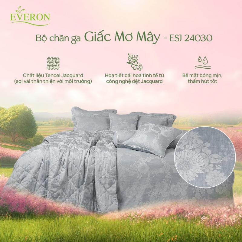 Tổng Đại Lý Chăn Ga Gối Đệm Everon Tường Minh